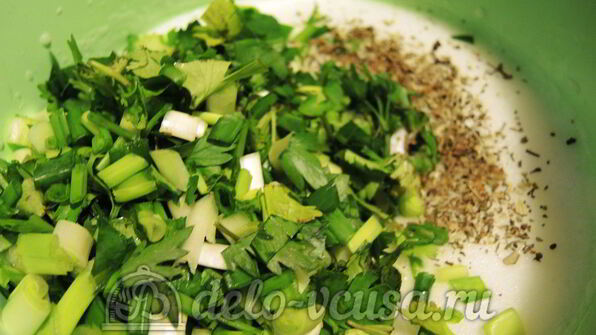 кюкю — омлет с зеленью