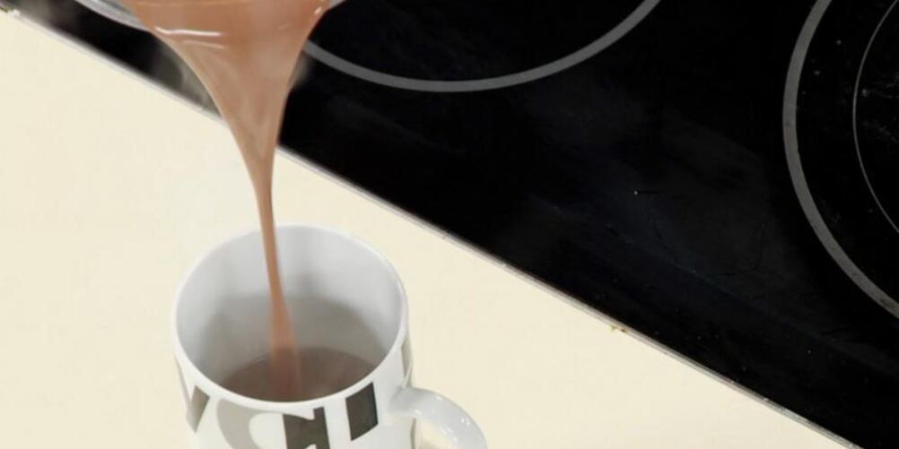 Рецепт омлета и горячий шоколад