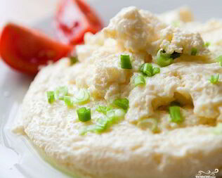 Омлет на пару