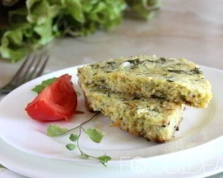 Омлет с кабачками