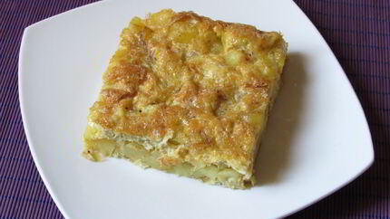 Омлет с картошкой