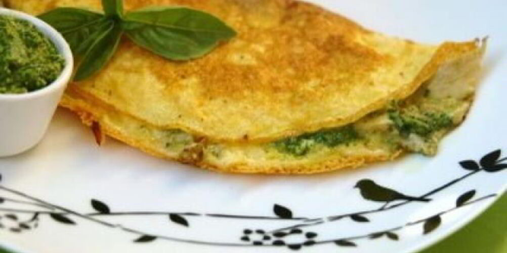 Рецепт омлета с сыром фета