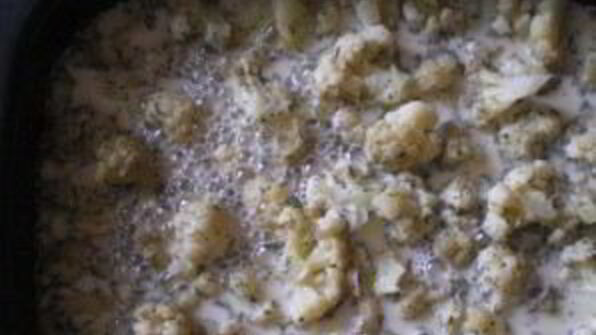 омлет с цветной капустой в духовке