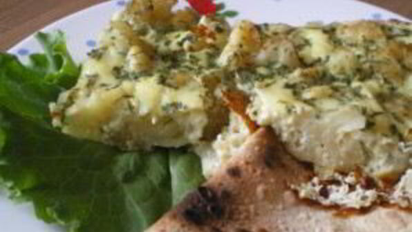 омлет с цветной капустой в духовке