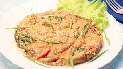 Омлет в духовке