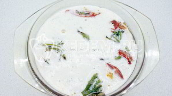 омлет в духовке