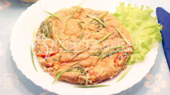 омлет в духовке