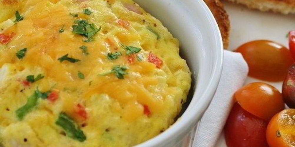Рецепт порционных омлетов в духовке