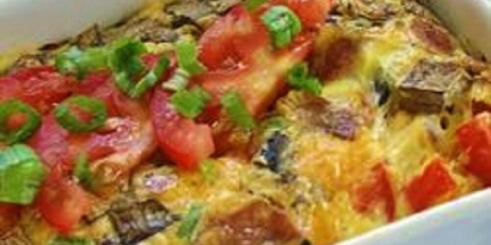 Рецепт вкусного омлета в духовке