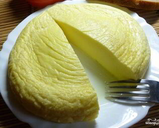 Высокий омлет в мультиварке