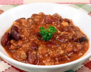 Острая закуска из красной фасоли