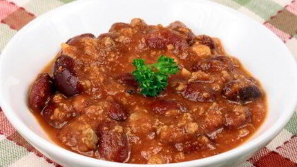 Острая закуска из красной фасоли