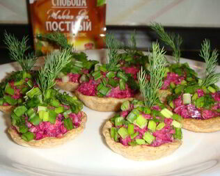 Постные закуски