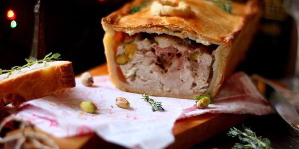 Рецепт мясного пирога паштет в коре