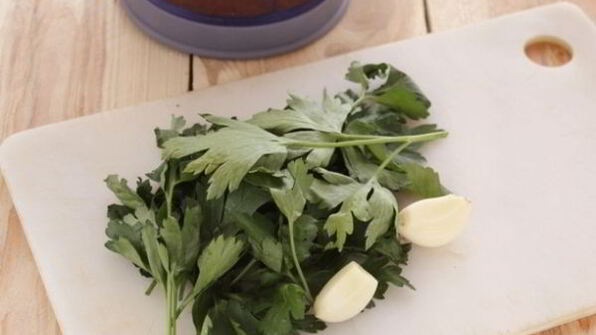 паштет из белой фасоли