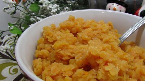 паштет из чечевицы с курагой