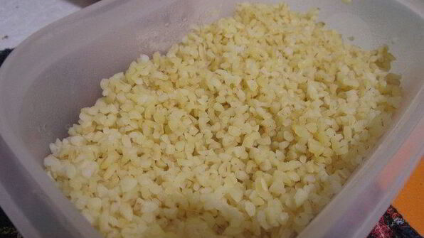 паштет из фасоли с булгуром