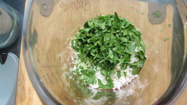 паштет из кабачков с брынзой