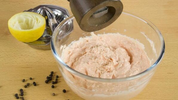 паштет из копченого лосося