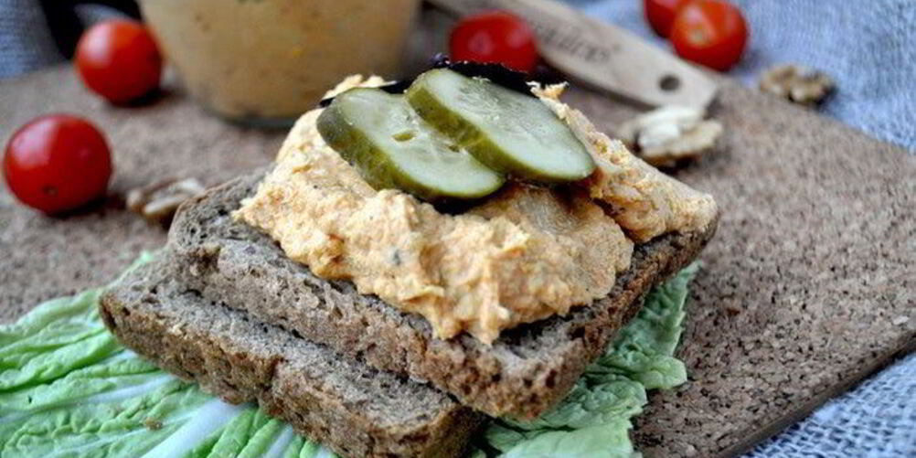 Рецепт паштета из куриной грудки с тыквой и грецкими орехами