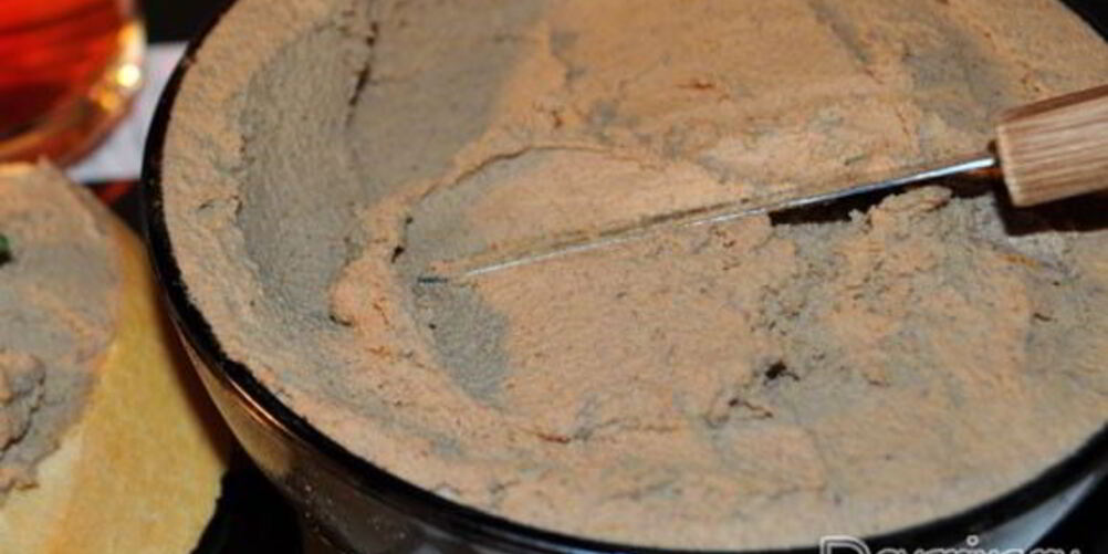 Рецепт паштета из куриной и говяжьей печени