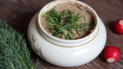 Паштет из печени кролика