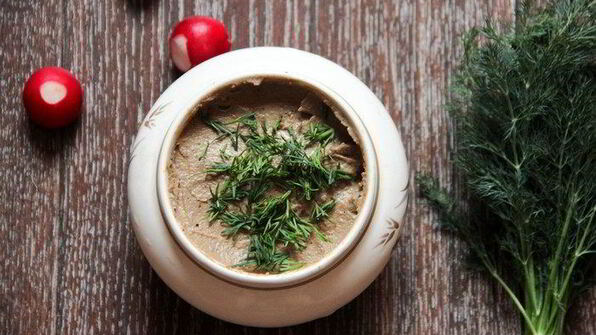 паштет из печени кролика