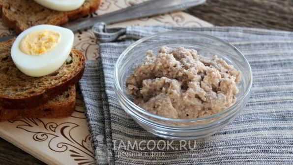 паштет из селедки и яблок