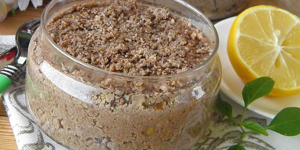 Рецепт паштета из свиного сердца