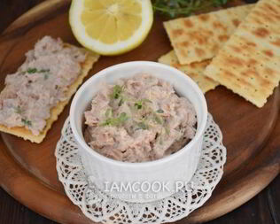 Паштет из тунца и рикотты