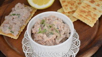 Паштет из тунца и рикотты