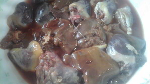 паштет из утиных потрошков