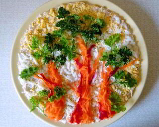 Паштет рыбный с сыром