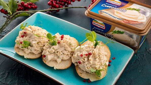 паштет с плавленым сыром