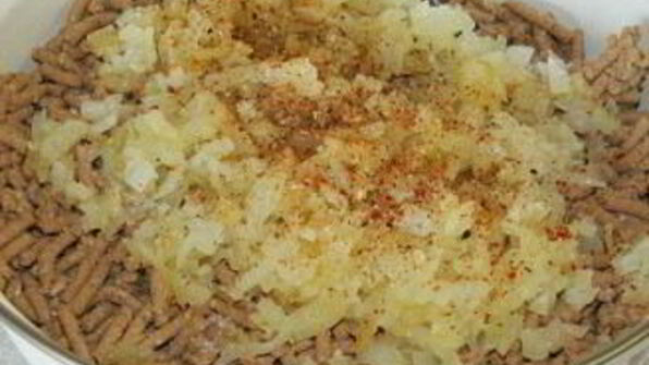 блинный торт с печенью