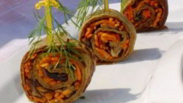 печеночные рулетики