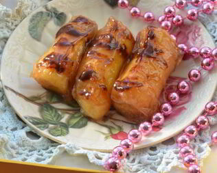 Банановые спринг-роллы