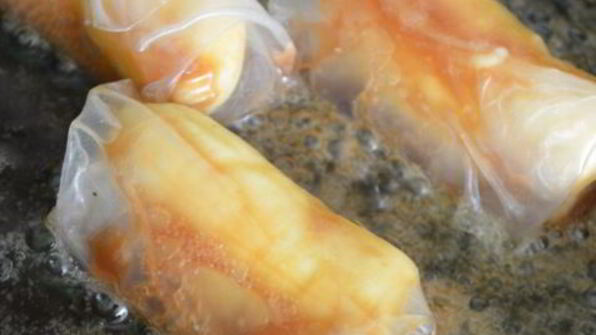 банановые спринг-роллы