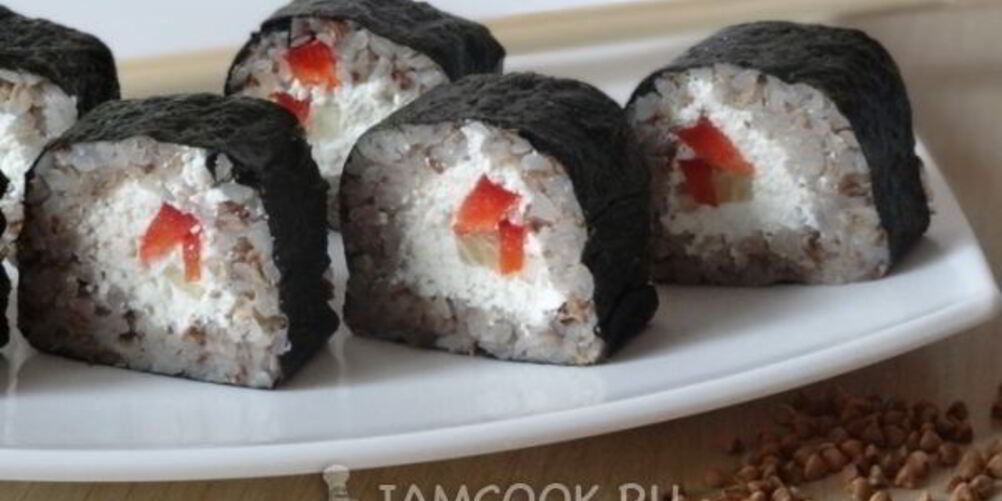 Рецепт гречневых роллов