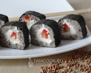 Гречневые роллы