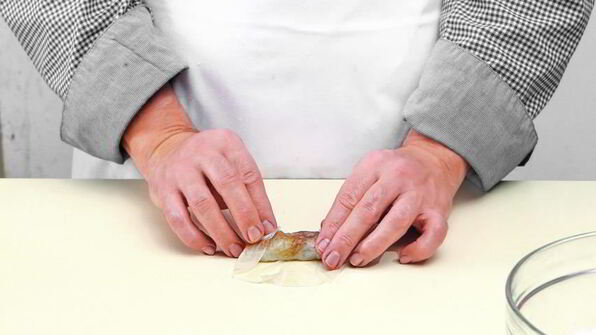 индонезийские роллы с овощами