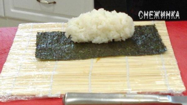 нигири-суши и роллы