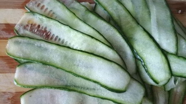 огуречные роллы с семгой