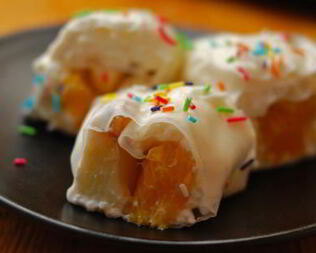 Рисовые фруктовые роллы