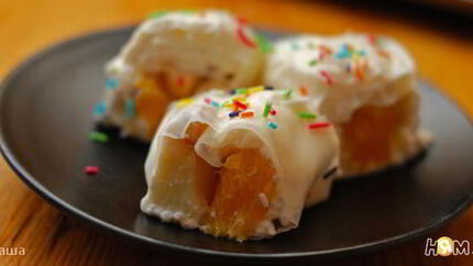 Рисовые фруктовые роллы