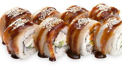 Ролл Филадельфия с угрем и авокадо