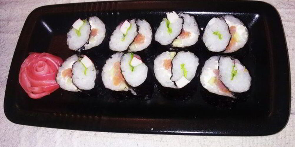 Рецепт ролла инь-ян