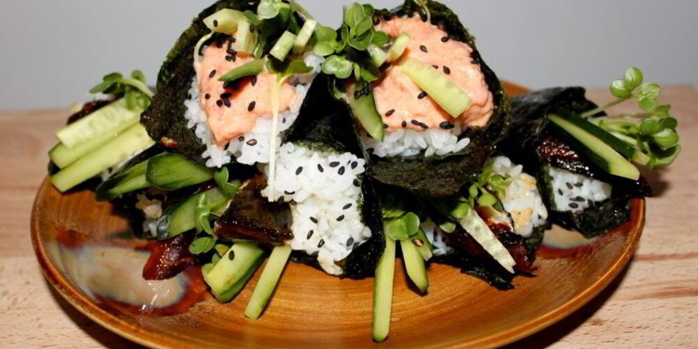 Рецепт ролла с угрем