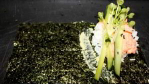 ролл с угрем