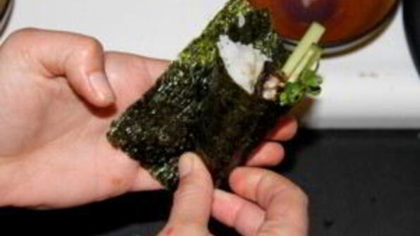 ролл с угрем